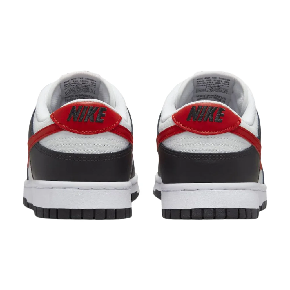 Bota Nike Dunk Low Retro Red Swoosh Panda