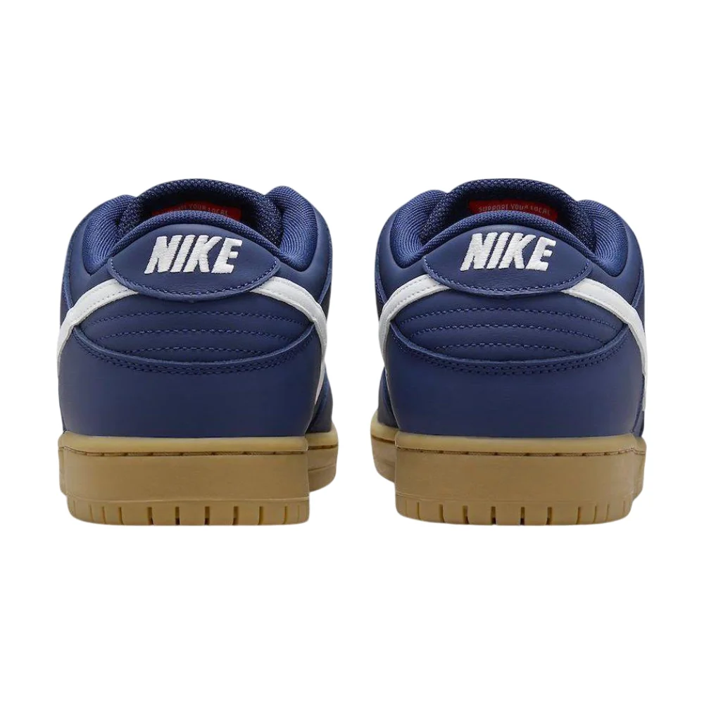 Bota Nike SB Dunk Low Navy Gum